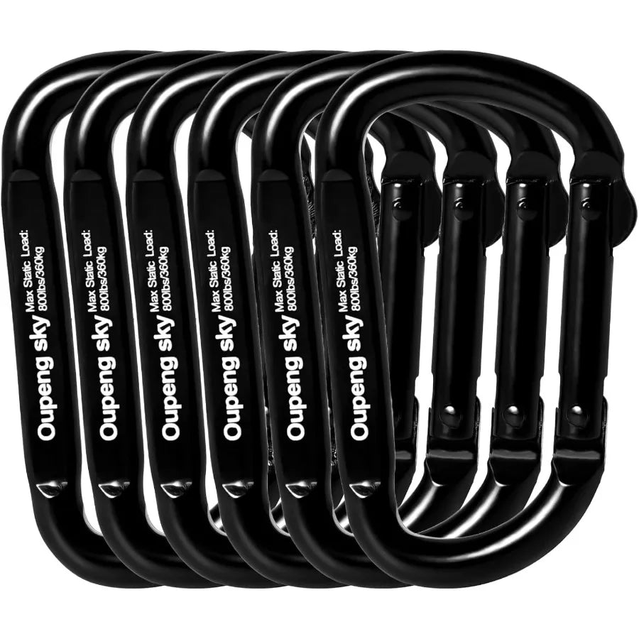 Heavy Duty D Ring Shape Carabiner Clip