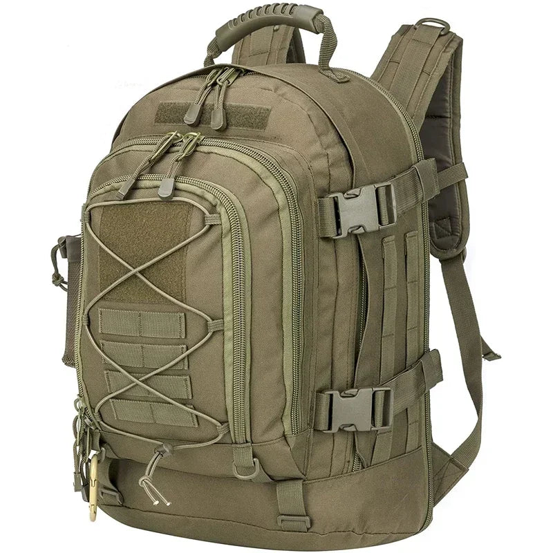Military Tactical Backpack, Army Assault Rucksack, Outdoor Travel Hiking Rucksack