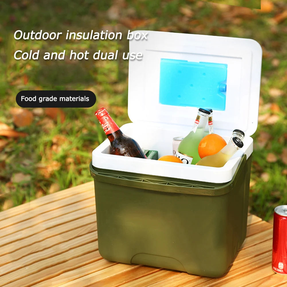 5/6/13L Cooler Box, Portable Camping, Large Capacity Car Ice Bucket