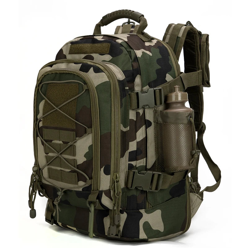 Military Tactical Backpack, Army Assault Rucksack, Outdoor Travel Hiking Rucksack