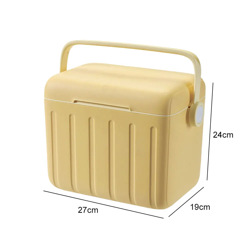 6/5L Cooler Box, Portable Car Ice Chest, Picnic Lunch Box