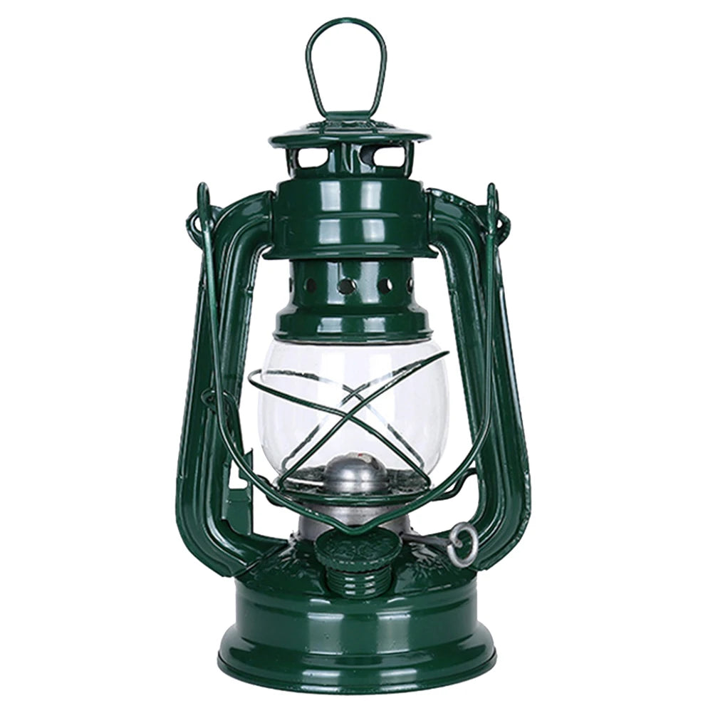 Retro Fuel Camping Lanterns, Portable Hurricane Table Lamps