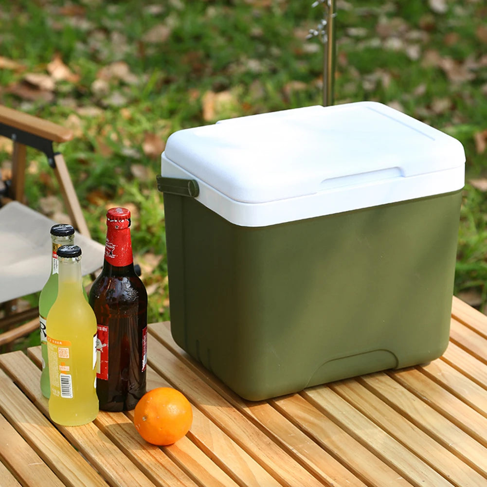 5/6/13L Cooler Box, Portable Camping, Large Capacity Car Ice Bucket