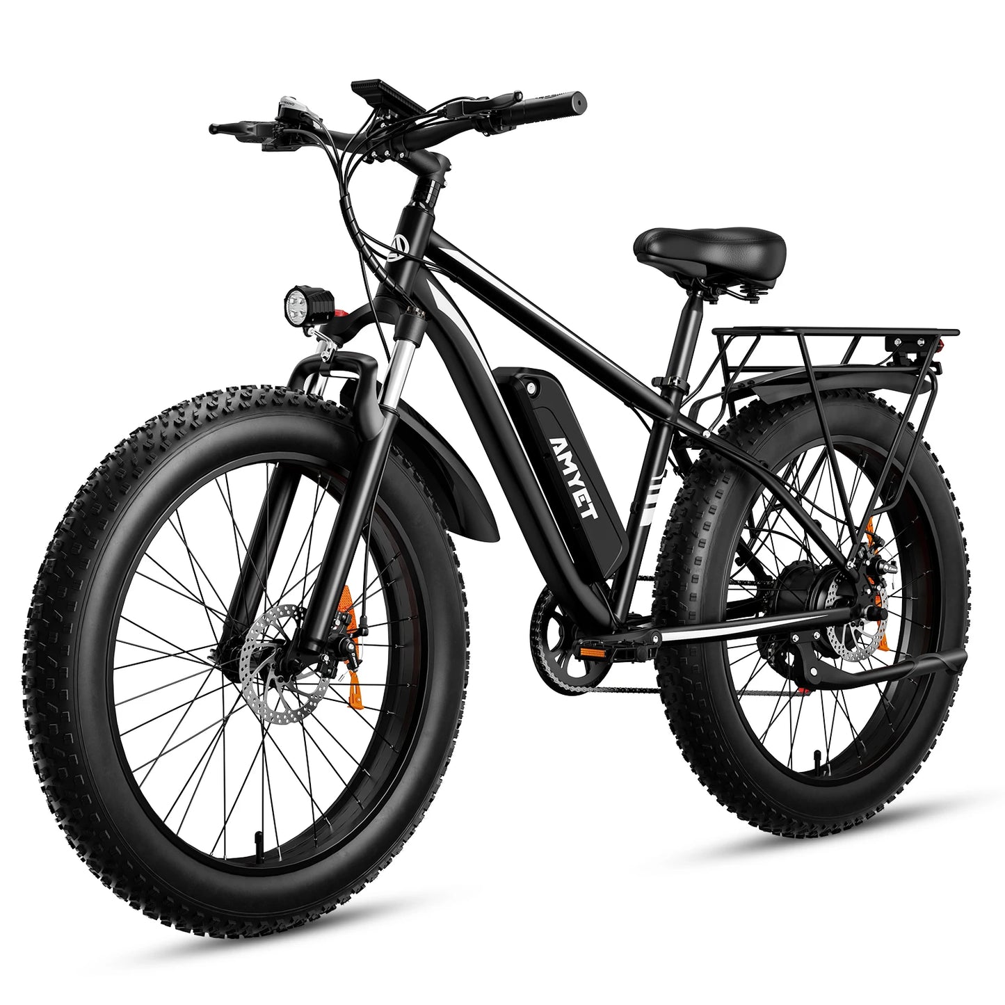 Electric Bike EB26 Adults Electric Bicycle 1500W 48V 15AH e bike 26" Fat Tire Mountain Bike 31mph