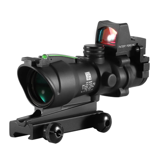 Adjustable 4x32 Red Dot Tactical Scope for Hunting