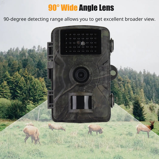 1080P Hunting Camera 2.0in LCD 16MP Infrared Night Vision Trail Camera