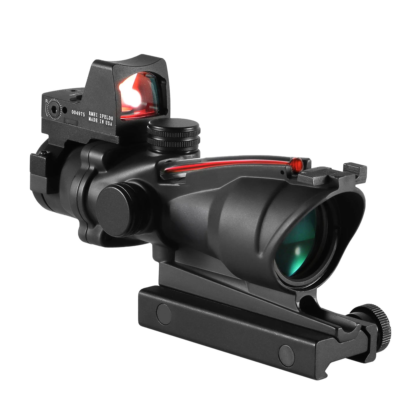 Adjustable 4x32 Red Dot Tactical Scope for Hunting