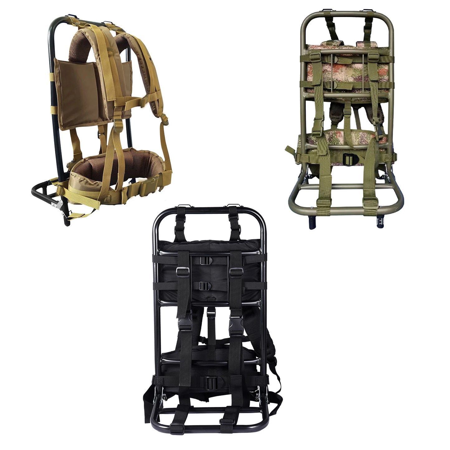 Camping Backpack External Frame, Heavy Carrying Backpack Frame