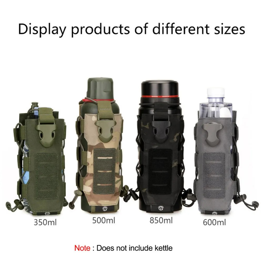 Outdoor Climbing Mountaineering, Hiking, Camping, Travel Nylon Bag Water Bottle Holder
