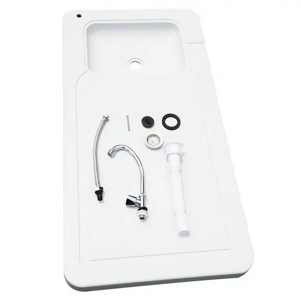 Fish Cleaning Table, Folding Camping Cutting Table with Sink and Faucet