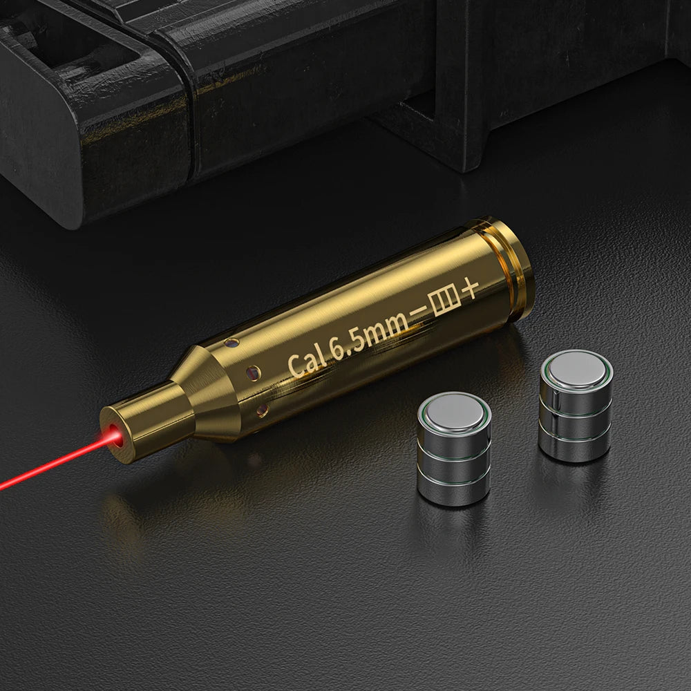 6.5MM Optics Cartridge Red Dot Laser Boresighter