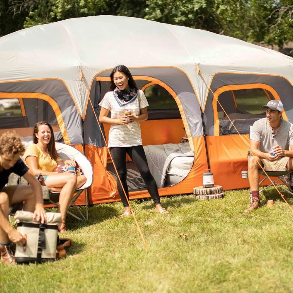 Tent for Family Camping  10 Person / 11 Person / 12 Person, Large Multi Room