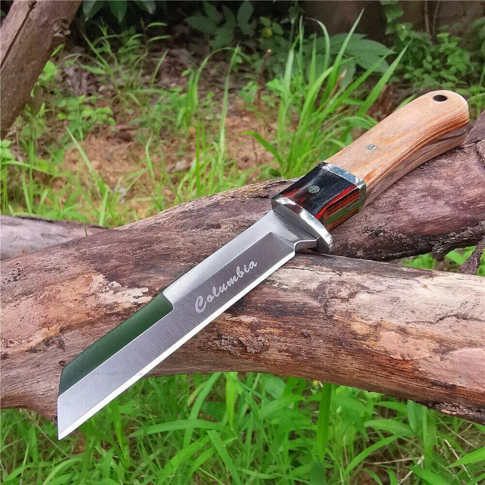 Stainless Steel Fixed Blade Sharp Outdoor Portable Multi-functional Camping Tool