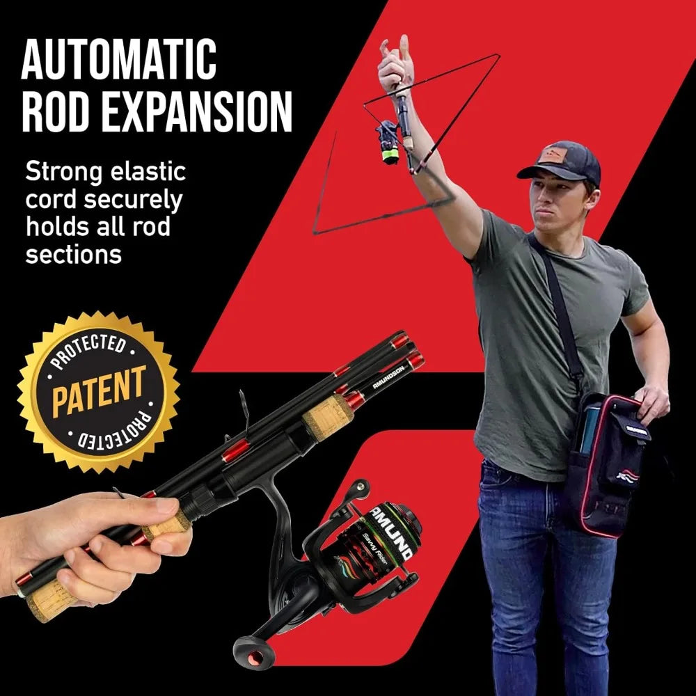 Rider Backpacker All-in-One Fishing Combo