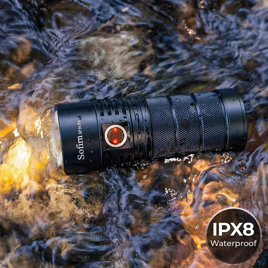 Powerful LED Flashlight, Rechargeable