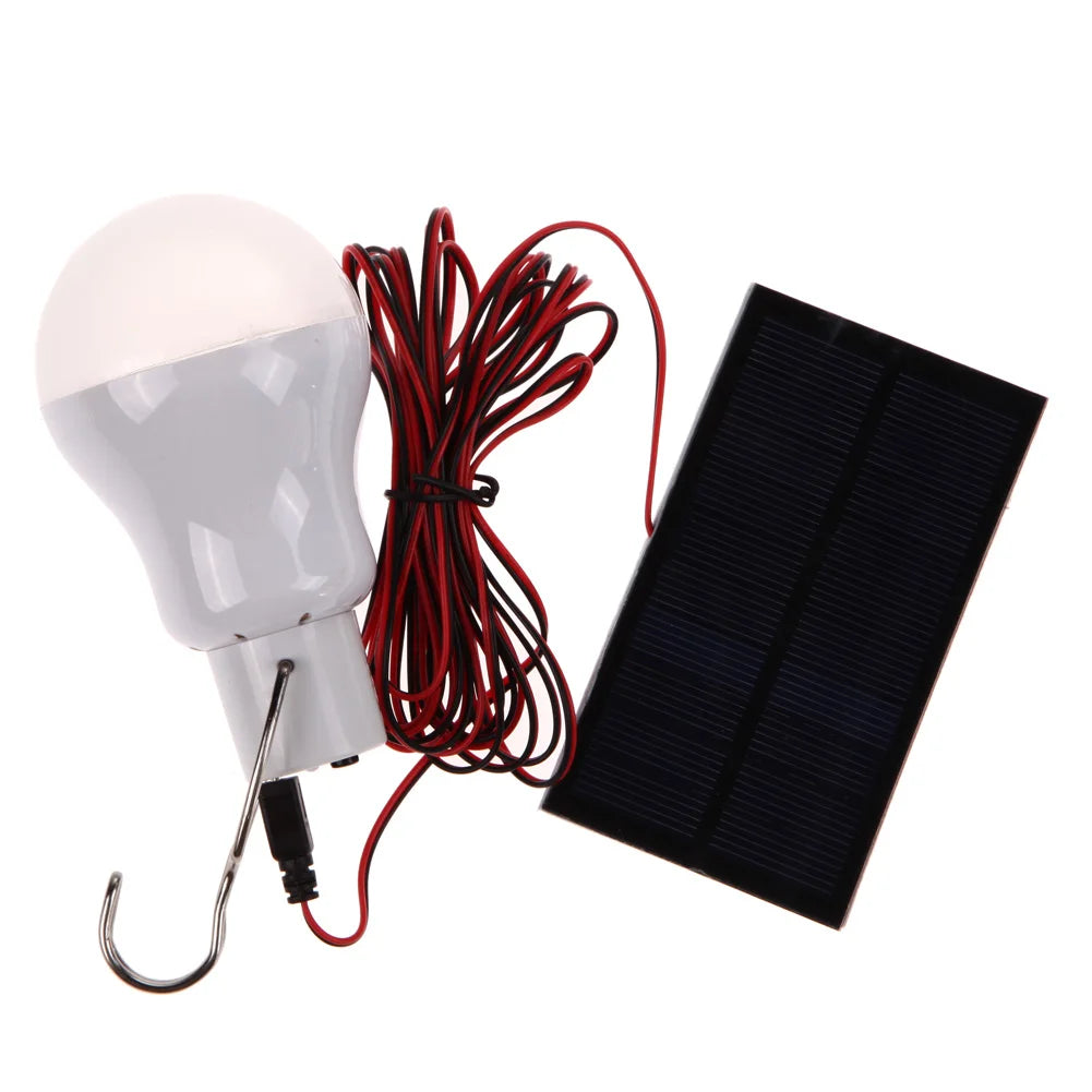 Outdoor Waterproof Camping Lamps, Solar Powered LED