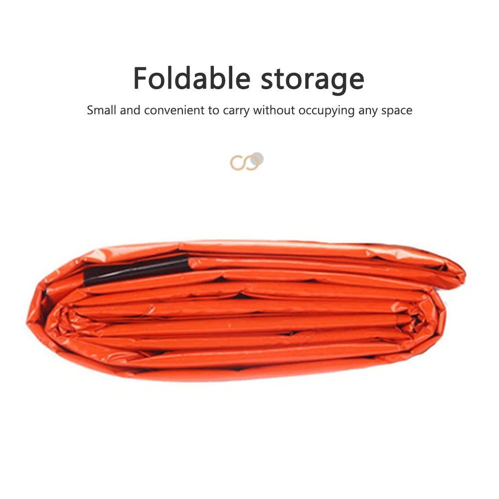Portable Survival Blanket PE Aluminum Film