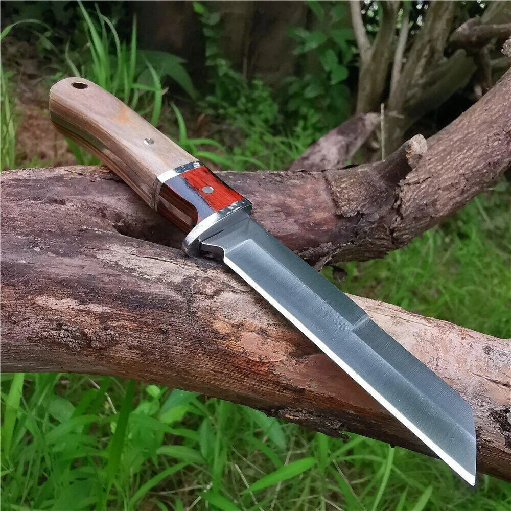 Stainless Steel Fixed Blade Sharp Outdoor Portable Multi-functional Camping Tool