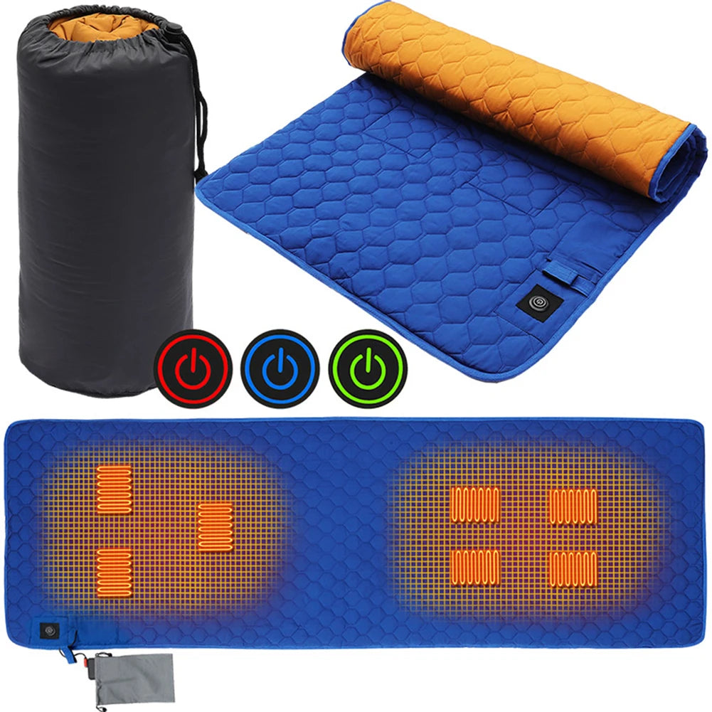 Winter Heating Mat USB Heating/Sleeping Mat, Camping Warming Mattress